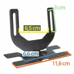 Brandless Adaptateur Garde Boue Arrière Sur Porte Bagage Vélo M-Wave -Hiplok Soldes Boutique adaptateur garde boue arriere sur porte bagage velo m wave full 4