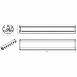 Batterie VAE 36V Compatible Bosch PowerPack 630Wh Horizontale Doctibike -Hiplok Soldes Boutique batterie compatible bosch powerpack 630wh intube horizontale3