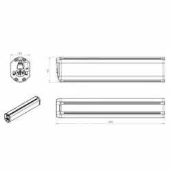 Doctibike Batterie VAE Sur Cadre Compatible Bosch PowerPack 36V -Hiplok Soldes Boutique batterie vae sur cadre compatible bosch powerpack 36v full 4