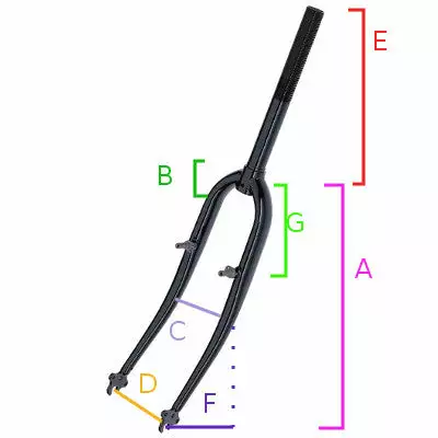Point Fourche Vélo 26 Pouces Ahead 1" 1/8 Noir 4 Point Fourche Vélo 26 Pouces Ahead 1" 1/8 Noir – Image 2
