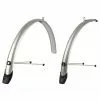Garde Boue Argent Vélos 28 Pouces 51 Mm Towny Polisport -Hiplok Soldes Boutique garde boue argent velos 28 pouces 51 mm towny polisport full