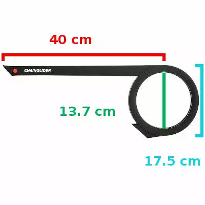 Garde Chaine Vélo Clipsable Mono-plateau 38 Dents Hebie 5 Garde Chaine Vélo Clipsable Mono-plateau 38 Dents Hebie – Image 3