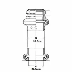Jeu De Direction Chromé Tange 1 Pouce -Hiplok Soldes Boutique jeu de direction chrome tange 1 pouce full 3