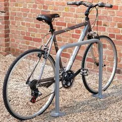 Lot De Deux Garage-vélo 4 Places Avec Arceaux Carrés Mottez