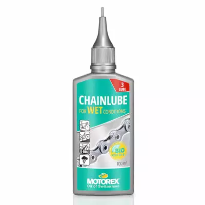 Lubrifiant Chaîne Vélo Pour Conditions Humides Motorex 100 Ml 3 Lubrifiant Chaîne Vélo Pour Conditions Humides Motorex 100 Ml