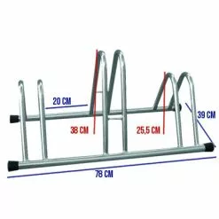 Andrys Parking Pour Vélos Haut Bas - 3 Places 7 Andrys Parking Pour Vélos Haut Bas - 3 Places -Hiplok Soldes Boutique parking pour velos haut bas 3 places full 3