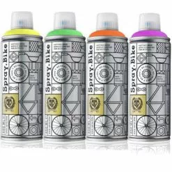 Peinture Pour Vélo Spray.Bike Fluorescent Collection 400 Ml