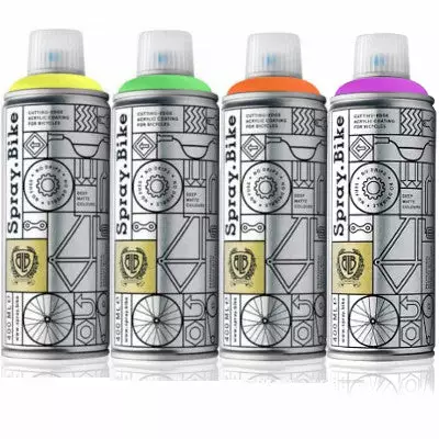 Peinture Pour Vélo Spray.Bike Fluorescent Collection 400 Ml 3 Peinture Pour Vélo Spray.Bike Fluorescent Collection 400 Ml