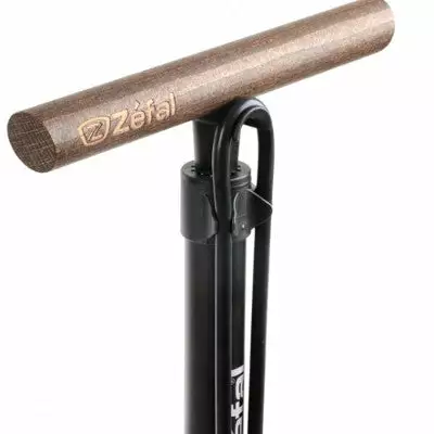 Pompe Vélo à Pied Manche En Bois Vintage Profil Max FP60 Zefal 3 Pompe Vélo à Pied Manche En Bois Vintage Profil Max FP60 Zefal – Image 2