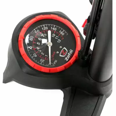 Pompe Vélo à Pied Manche En Bois Vintage Profil Max FP60 Zefal 4 Pompe Vélo à Pied Manche En Bois Vintage Profil Max FP60 Zefal – Image 3