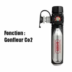 Barbieri Pompe Vélo Double Gonflage : CO2 Et Manuelle Avec Manomètre -Hiplok Soldes Boutique pompe velo double gonflage co2 et manuelle avec manometre full 3