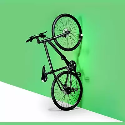 Range Vélo Mural Design Hornit Clug Hybrid - Orange Et Blanc 5 Range Vélo Mural Design Hornit Clug Hybrid - Orange Et Blanc – Image 3