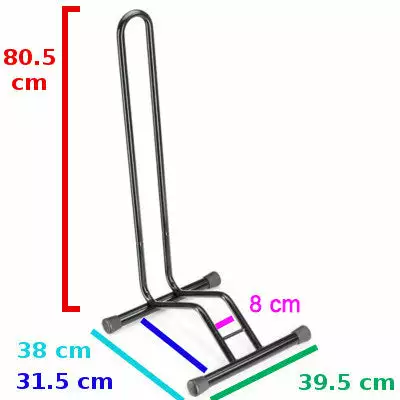 Andrys Ratelier D'exposition Vélo Double Maintien Au Sol 6 Andrys Ratelier D'exposition Vélo Double Maintien Au Sol – Image 4