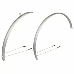 Set Garde-boue Aluminium 28 Pouces R'Light Stronglight - Argent