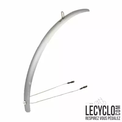 Set Garde-boue Aluminium 28 Pouces R'Light Stronglight - Argent 4 Set Garde-boue Aluminium 28 Pouces R'Light Stronglight - Argent – Image 2