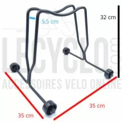 Andrys Support Vélo Frein à Disque à Roulettes 7 Andrys Support Vélo Frein à Disque à Roulettes -Hiplok Soldes Boutique support velo frein a disque a roulettes full 3