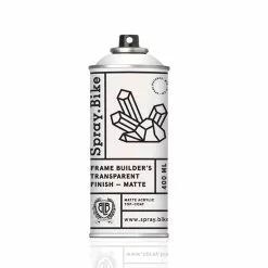 Vernis Mat Pour Finitions Peinture De Vélo Spray.Bike 400 Ml